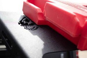 Jeep Gladiator JT Truck Bed Storage Rack - Fishbone Offroad - Powder Coated - Black - `20-`27